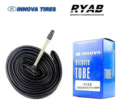 Cámara Innova Rod.700x35/43c Válvula Fina 48mm - Excelente 1