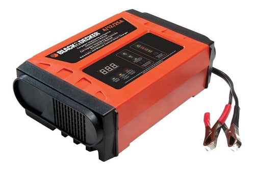 Black+Decker Intelligent Car Battery Charger BC25 0