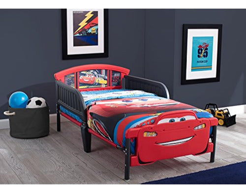 Delta Children 3D-Footboard Bed, Disney / Pixar Cars 1