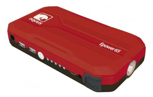 Arrancador Multifuncion Jump Starter Equus Epower65 4