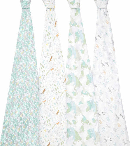 Aden and Anais Muslin Swaddle Blankets 4