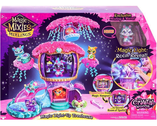 Magic Mixies Mixlings Light-Up Treehouse with Accessories Original 0