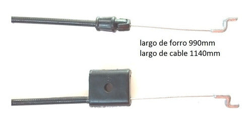 Evolution Cable Bloqueo Pare Para Maquina De Cortar Cesped Explosion 1