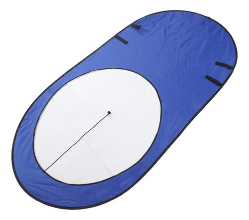 Tennis Target Trainer Powerti Window Blue Portable Nylon 7