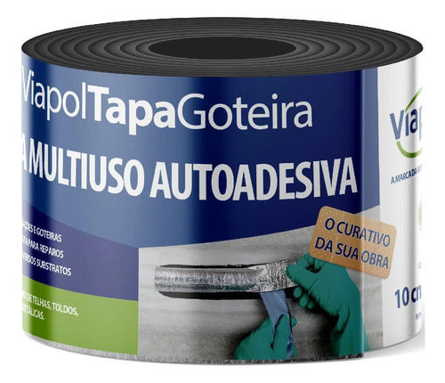 Fita Tapa Goteira Sleeve 10cm - Viapol 0