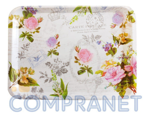 Compranet Rectangular Printed Melamine Tray, 41 x 29 - 11708 5