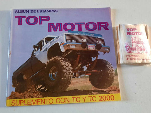 Top Motors Toycrom Album with 50 Envelopes 0