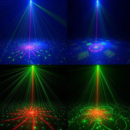 Projetor Laser Holográfico Com Raios Dj Muito Forte 5