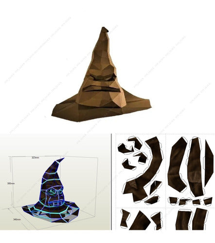 Harry Potter Papercraft Sorting Hat 0