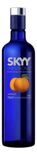 Vodka Skyy Apricot Infusions 750ml Imported FullEscabio 0