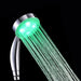 LED Shower Head 7 Color Changing Water Light Temperature Cam 6