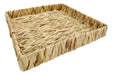 1879 Seagrass Natural Fiber Large Square Tray 0