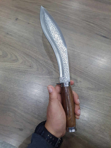 Facão Kukri Machete Sobrevivência Faca Curva Selva Bushcraft 4