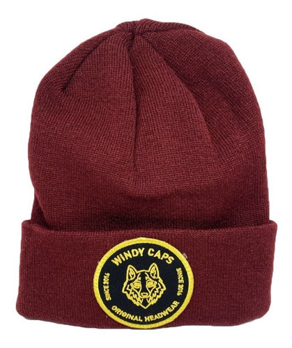 Rocky Windy Caps Wool Beanies for Winter with Patch 11