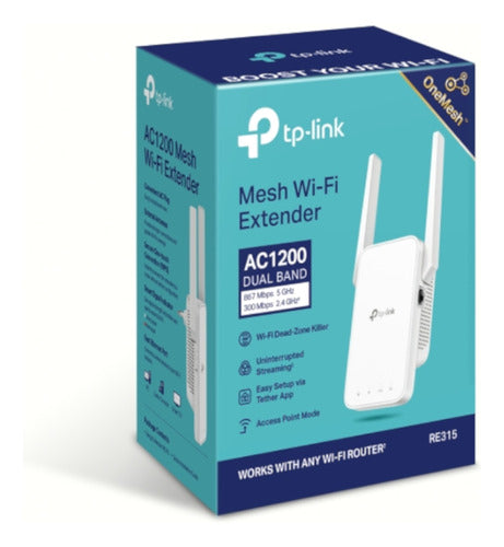 Repetidor De Wifi Tp-link Re315 Ac1200 2 Antenas - Tecnoboxu 6