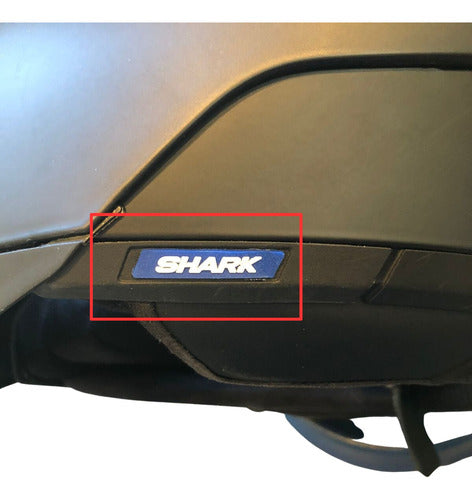 Shark Logo Azul Lateral Para Casco Evo One 1 Y 2 Ac1100p 1