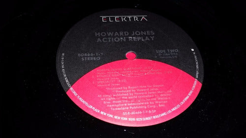 Howard Jones Action Replay Vinilo Con Maxi Usa Impecable 86 1