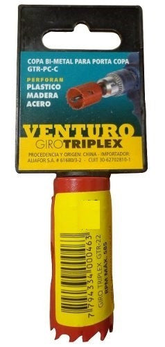 Venturo Bi-Metal Hole Saw 83mm Giro Triplex 3