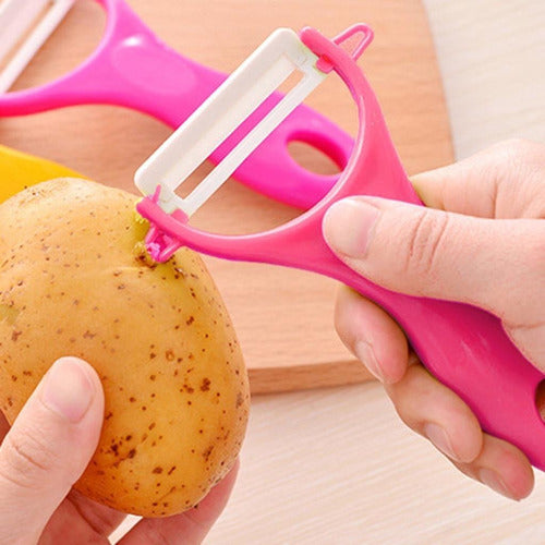 Ceramic Peeler for Vegetables and Fruits - Stylish Design 1