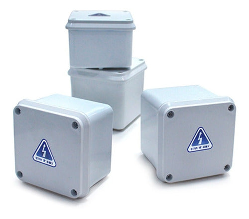 Waterproof Plastic PVC IP65 Junction Box 110x110x55 mm Starbox 0