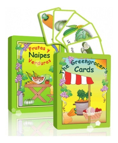 Laila Toms Flashcards in English - Fruits, Vegetables, Animals x 4 2