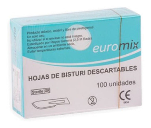 Bremen Hoja De Bisturi Caja X 100 Unidades Todas Las Medidas 1