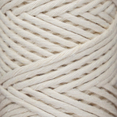 Makromecity Cordón De Algodón Natural Para Macramé, 3 Mm X 109 M 3