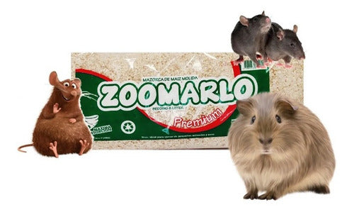 Marlo Hamster Cobayo Conejos Fino Absorbente Sanitario X 3kg 2