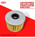 Honda Oil Filter for XR 250 Tornado, CB/CBX 250 Twister, NX4 Falcon 4