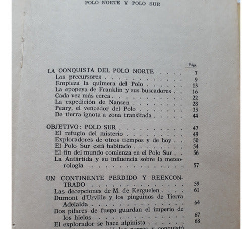 Polo Norte Y Polo Sur - Reichen May Sanders Barber Rea 1961 1