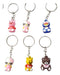 SD 10 Silicone Mini Doll Keychains - Assorted Designs 4