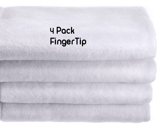 Show Car Guys Pack of 4 White Towels 11 x 18 Inches 0