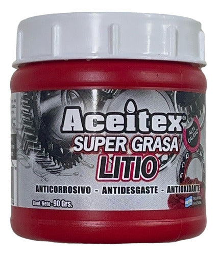 Grasa De Litio Super 90gr Aceitex Avant Motos 0