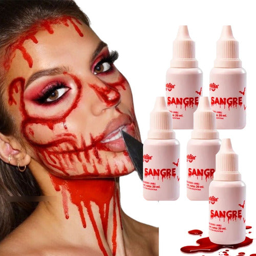 Pintafan Sangre Fx Falsa Verde Para Zombies Efectos Especiales 2