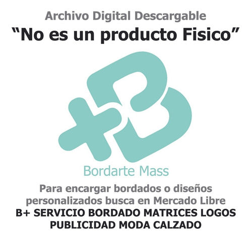 B+ Matriz Diseño De Bordado Llama Unicornio X 2 Parches 2