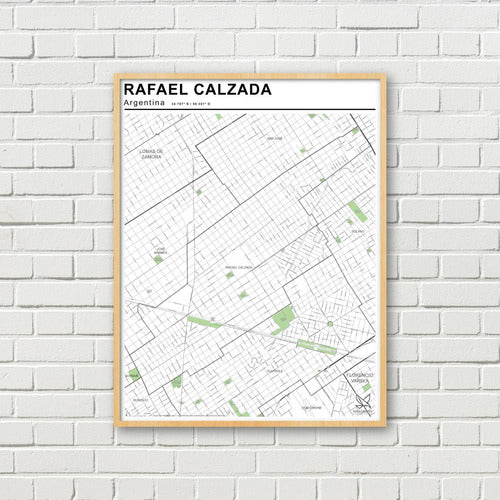 Andesmapas Rafael Calzada Map 80cm x 61cm 1