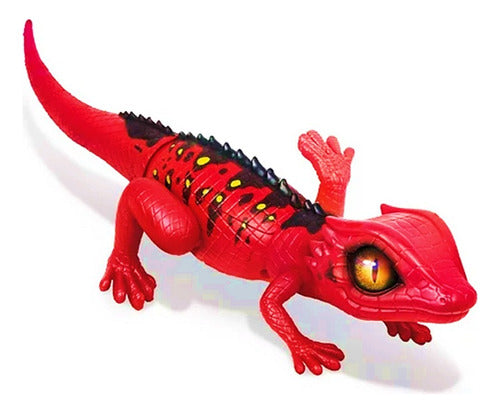 Zuru Juego Juguete Niño Mascota Real Lagarto Gneco Original 7