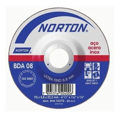 Norton Promo 2 Multicorte Discs 9' + 1 Norton Grinding Disc 7' 0