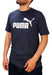 PUMA Essentials Heather Fashion Blue Lt/Blk Men's T-Shirt 0