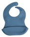 Adjustable Silicone Baby Bib with Pocket Container Pack of 5 1