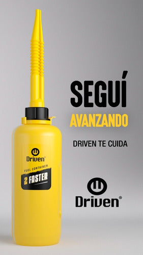 Driven Bidon Amarillo Combustible Homologado 2 L Pico Surtidor 2