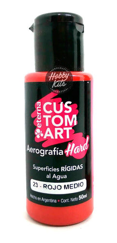 Eterna Pintura Aerografia Set Colores Primarios Hard 5