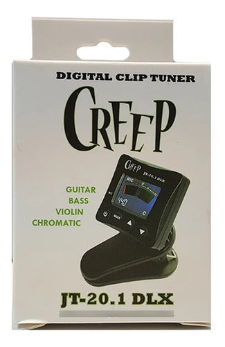 Creep Chromatic Tuner JT-20.1 DLX for Guitar/Ukelele/Bass 0