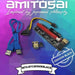 Amitosai Riser 1x to 16x PCI Express PCIe 3.0 BTC Mining (60cm) 2