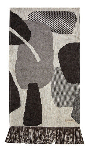 Huitrú Chenille Table Runner 1.60 m x 0.36 Cow 1