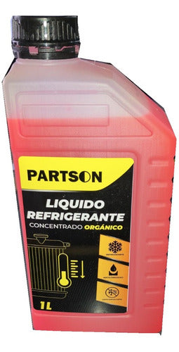 Liquido Refrigerante Organico Concentrado 1 L Partson Auto 6