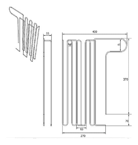 LG No Frost Refrigerator Heater GR-TS42G 220V 2