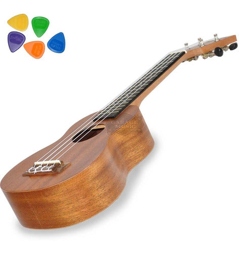 Parquer Soprano Ukulele - Natural Matte Finish 1