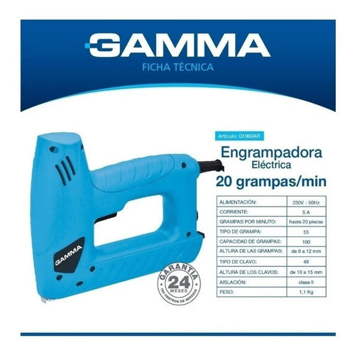 Gamma Electric Stapler & Nail Gun 4