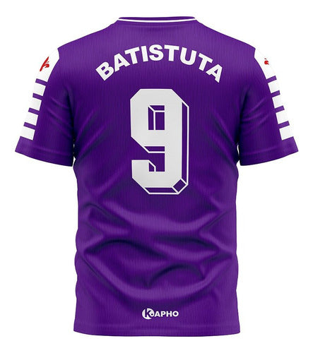 Football Shirt Kapho Fiorentina Batistuta 1998 Retro Adult 1